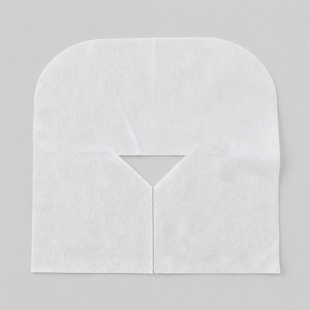 Ansiktspapper i non-woven, utlagt ark 35 × 35 cm