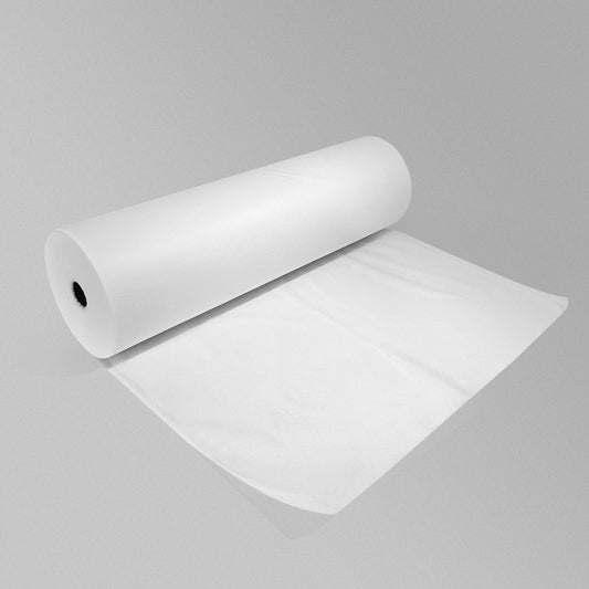 Bänkpapper non-woven. 1st rulle, totalt 100 perforerade ark med ansiktskryss.